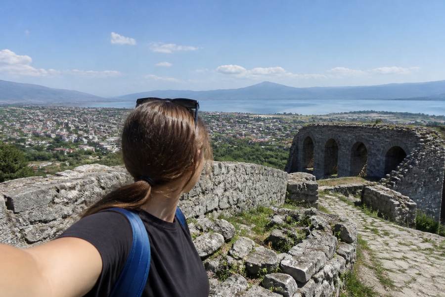 Rozafa Castle above Shkodër, northern Albania