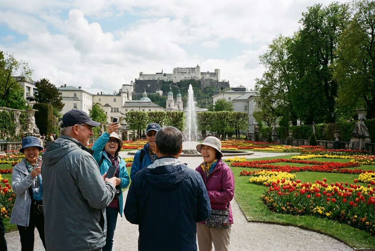 A Sound of Music filming location near Salzburg