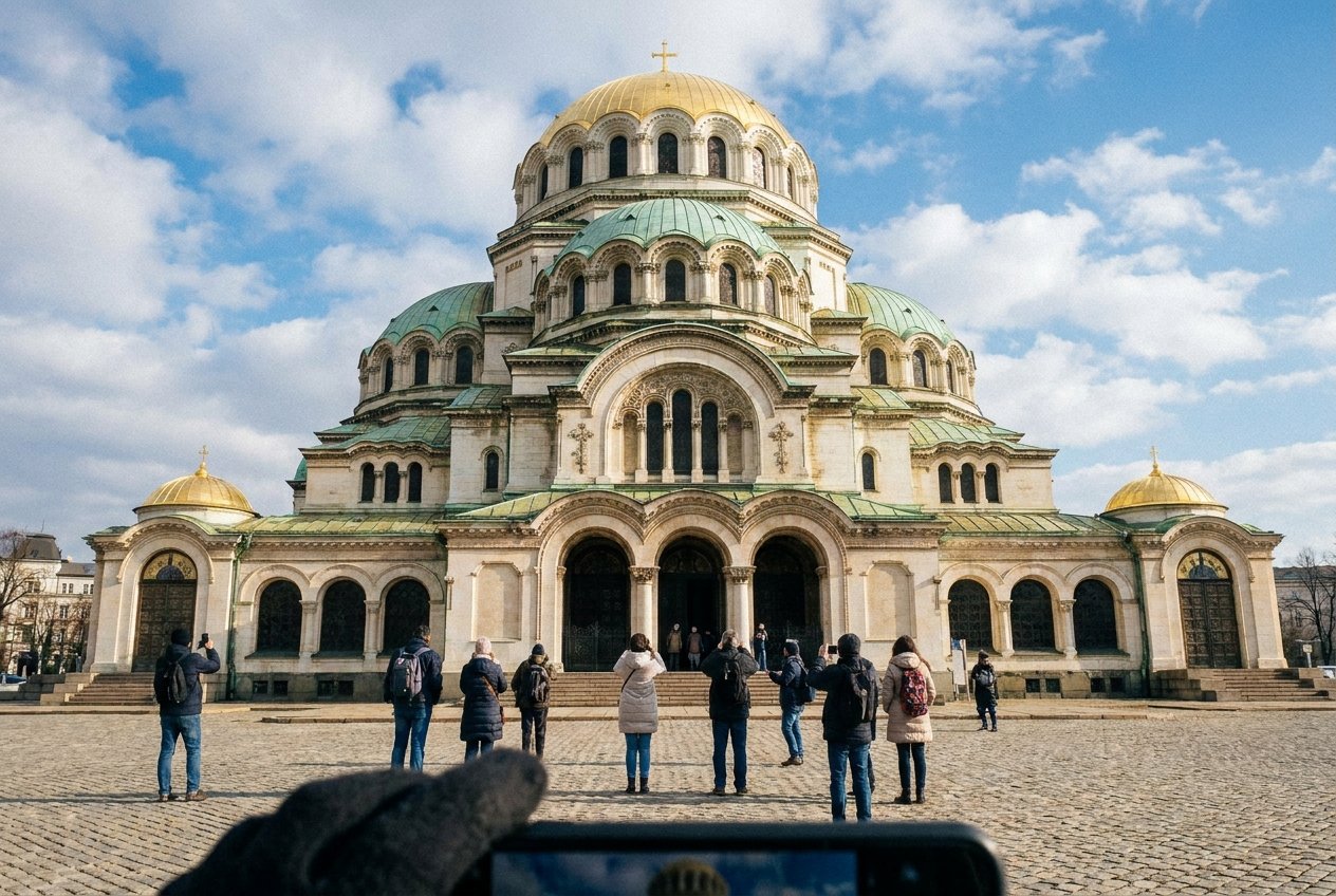 Alexander Nevsky Cathedral in Sofia, Bulgaria