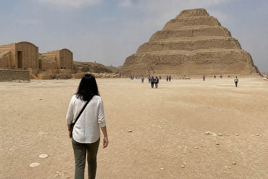 Saqqara and the Step Pyramid of Djoser