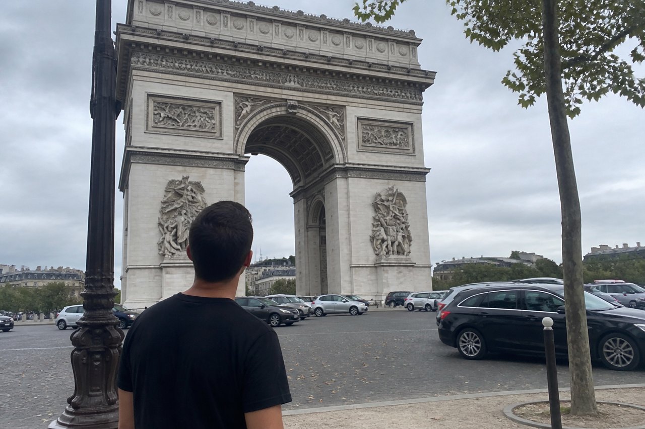 The Arc de Triomphe, Paris