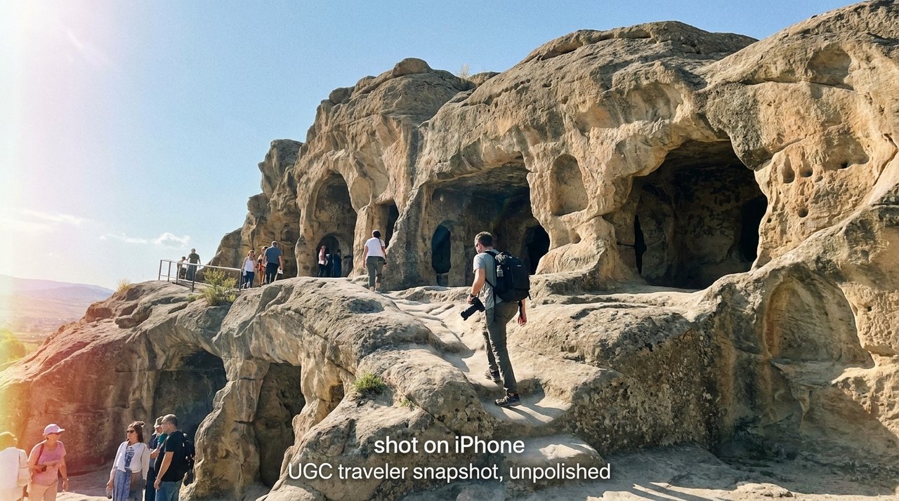 Uplistsikhe cave city, Georgia