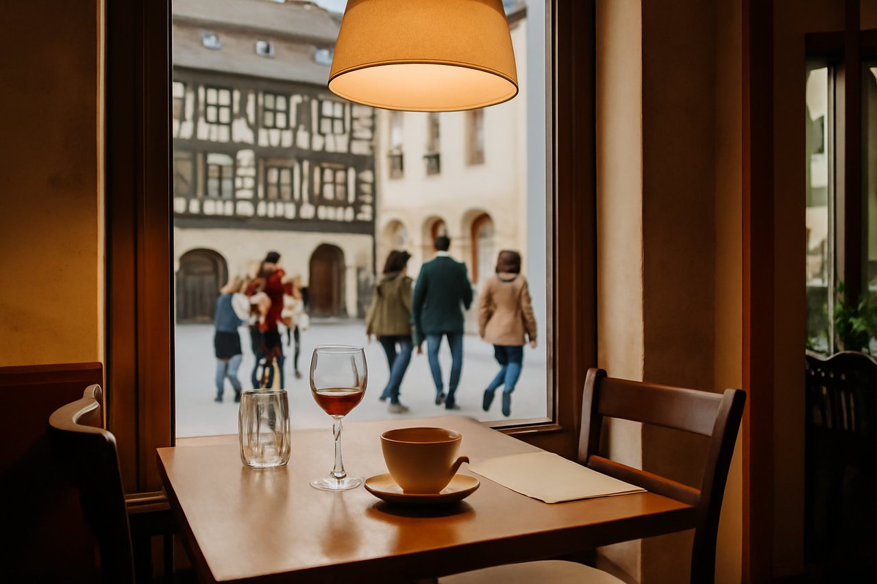 Dresden's baroque old town