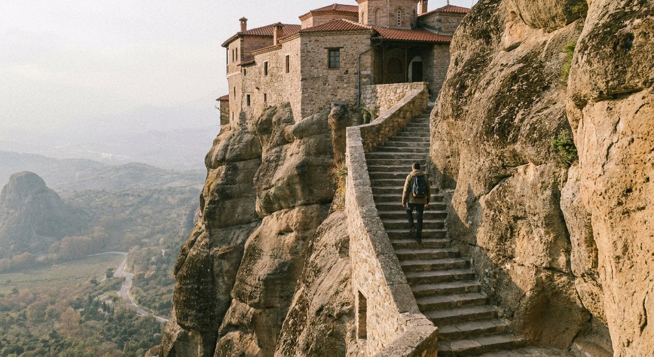 Meteora monasteries, central Greece
