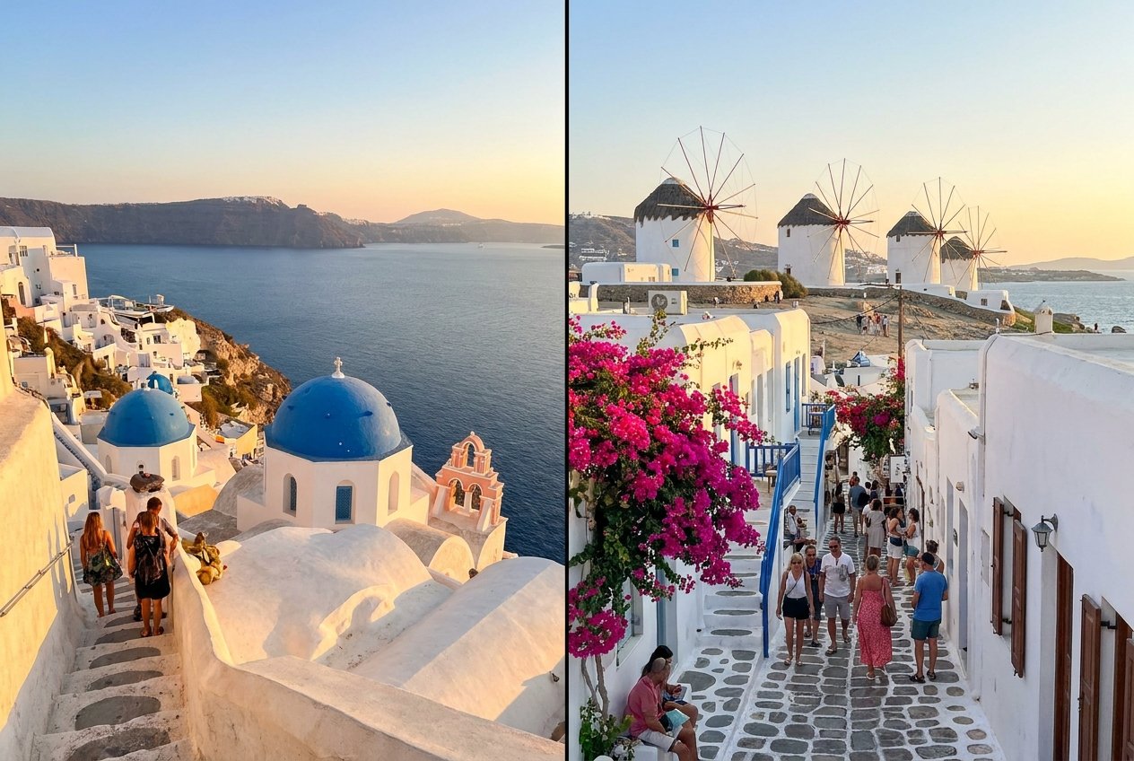 Santorini or Mykonos: Which Greek Island Is Right for You?