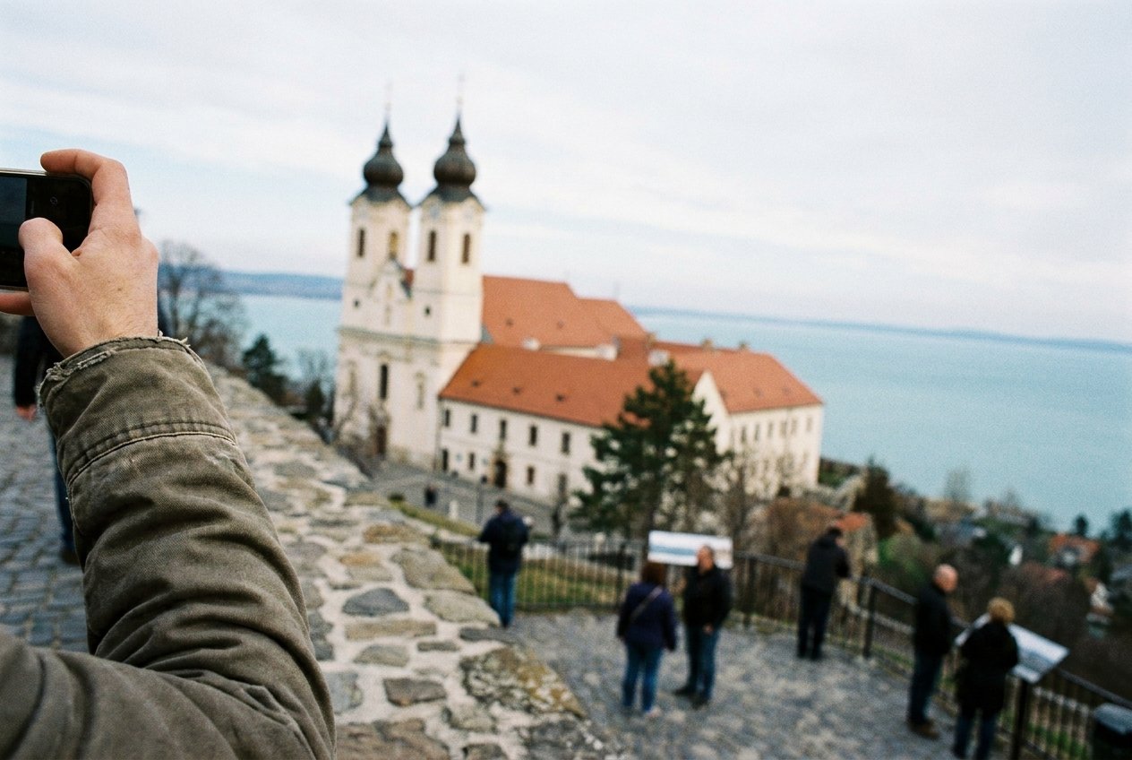 Tihany peninsula on Lake Balaton