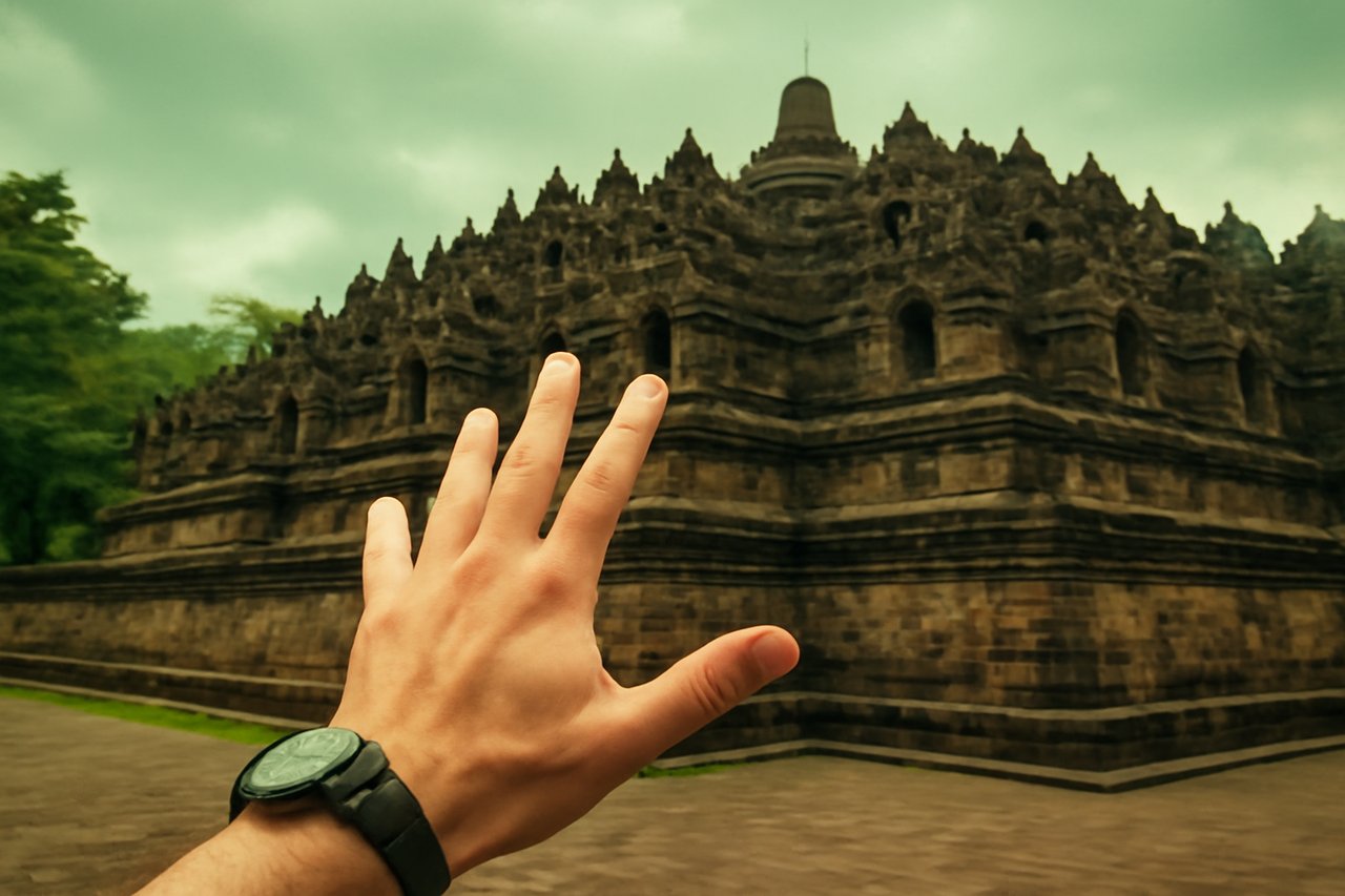 Borobudur temple, Java, Indonesia