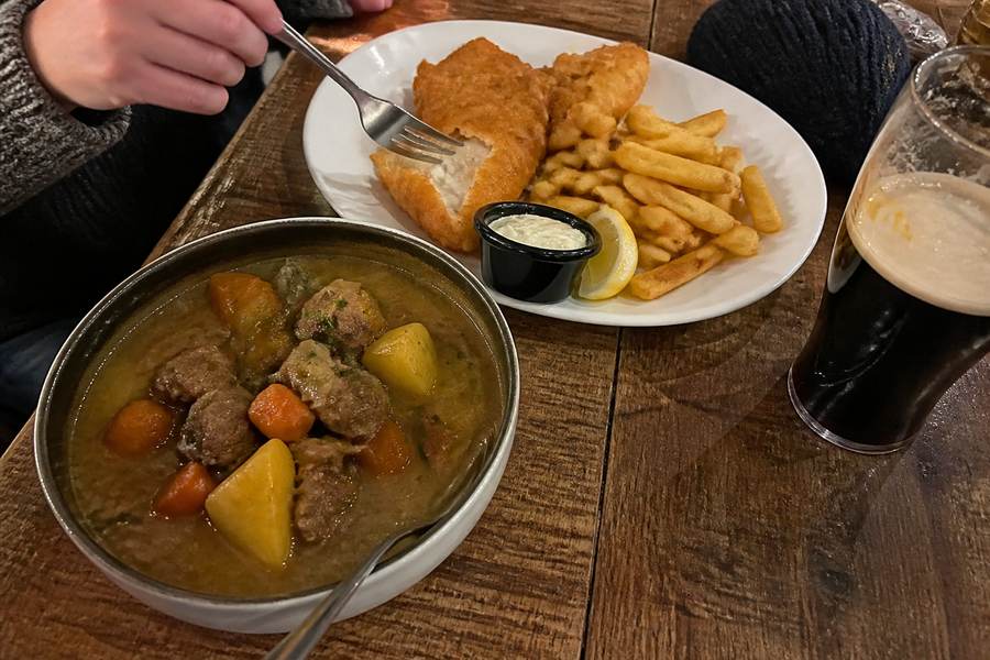Irish Food, Whiskey & Pub Meals