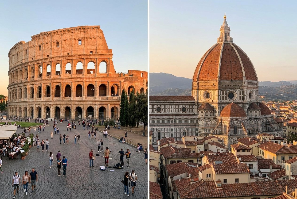 Rome or Florence: Which Italian City Should You Visit First?