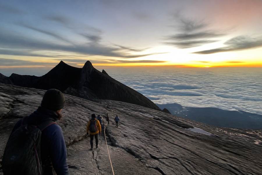 Climbing Mount Kinabalu