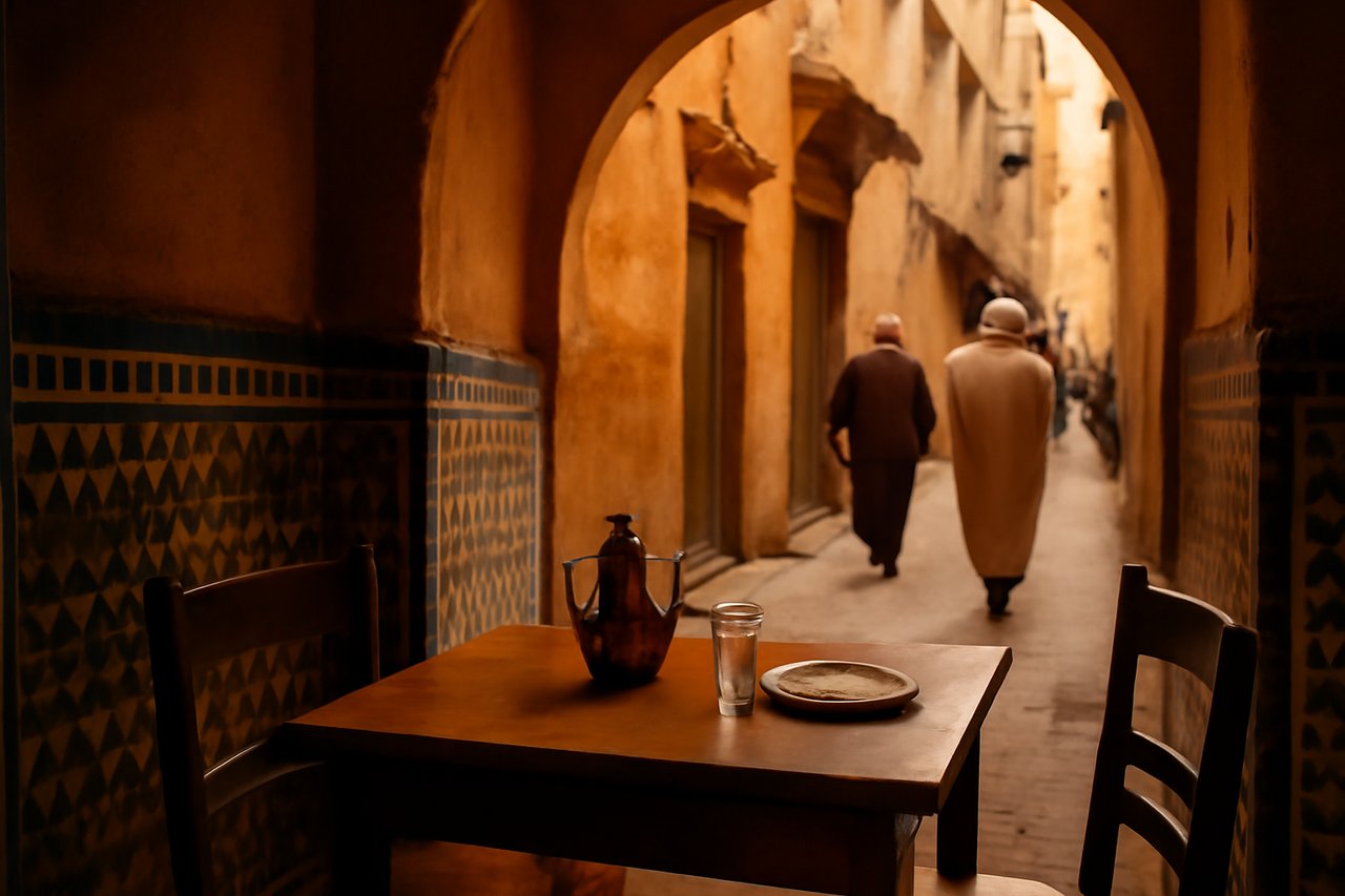 Fes medina street
