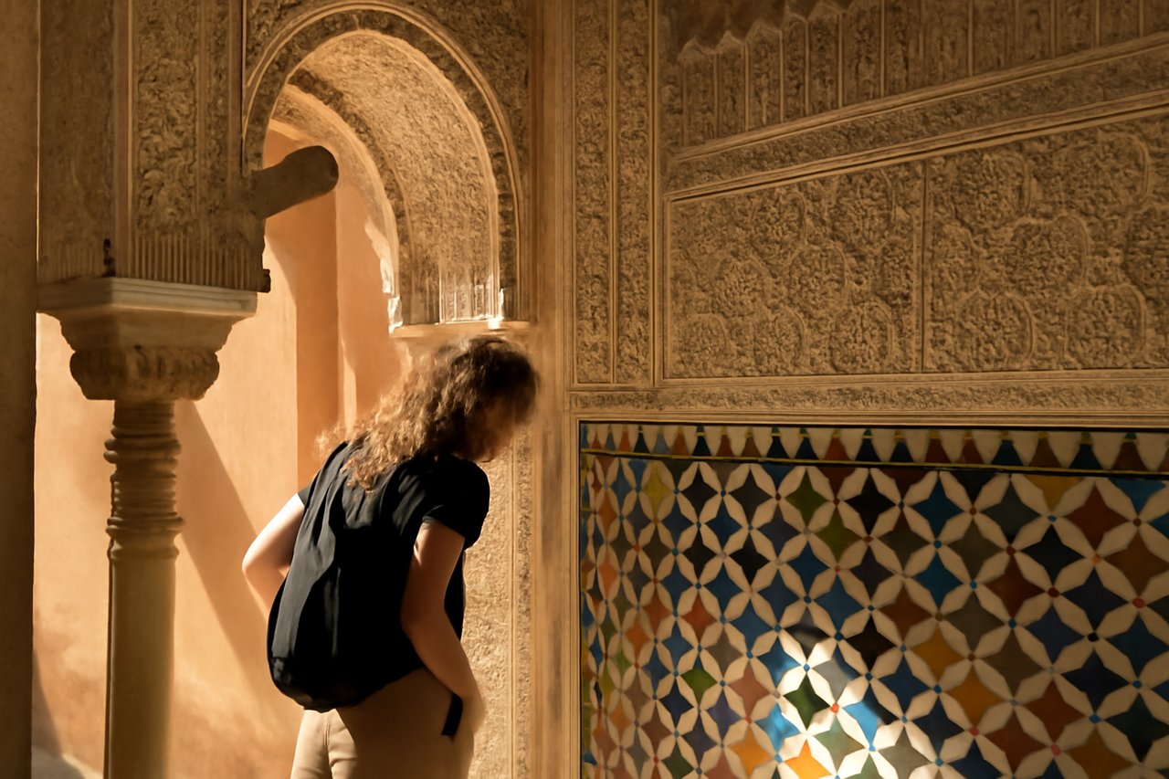 Detail from the Alhambra, Granada