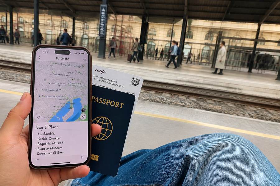 Spain's AVE high-speed rail network