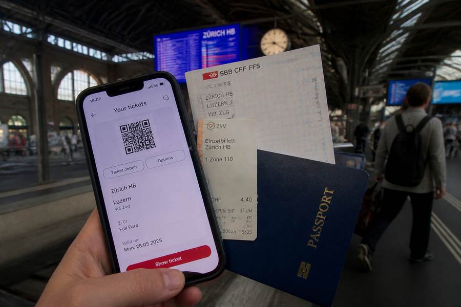 Schengen entry into Switzerland