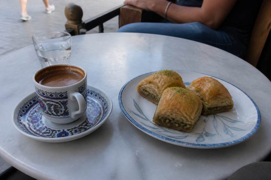 Turkish Coffee & Baklava