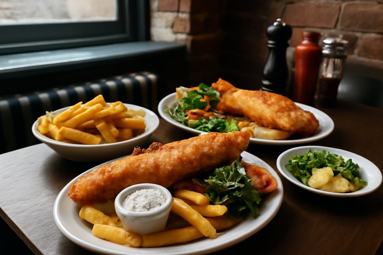 A traditional British pub